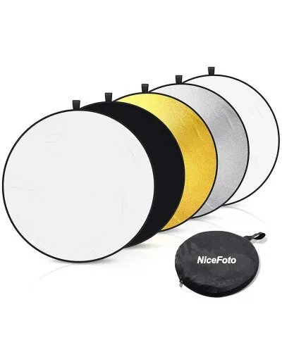 5-in-1 Collapsible Circular Reflector