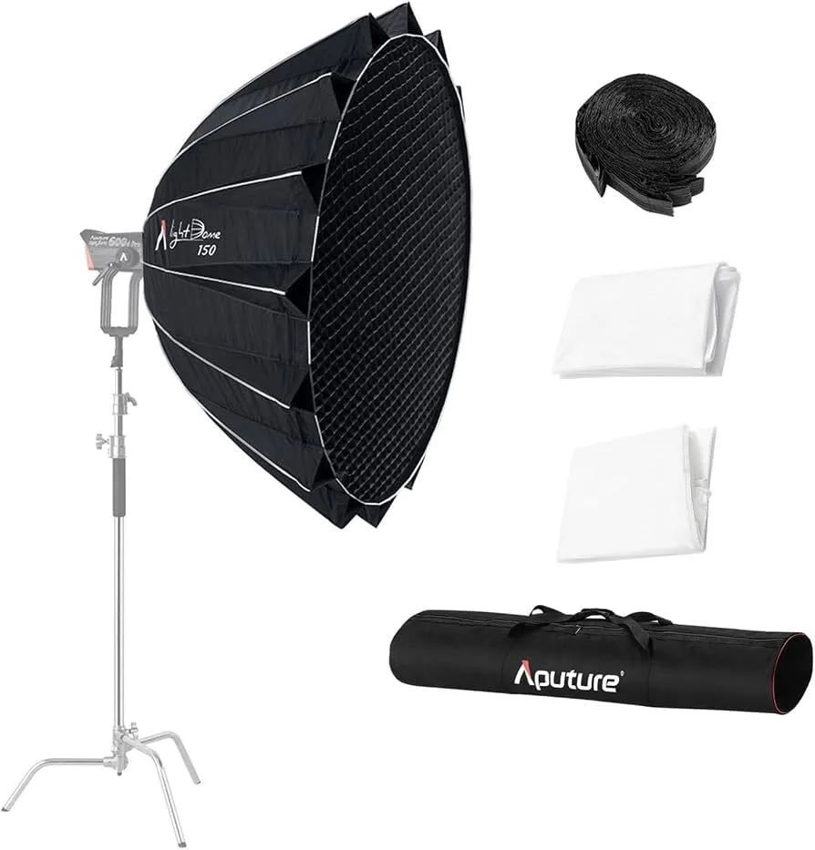 Aputure Light Dome 150cm Softbox with Grid  (5')