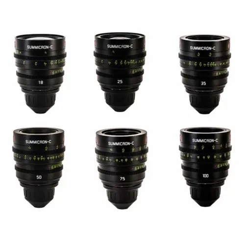 LEICA Summicron-C 6-Lens Kit ( ARRI PL )