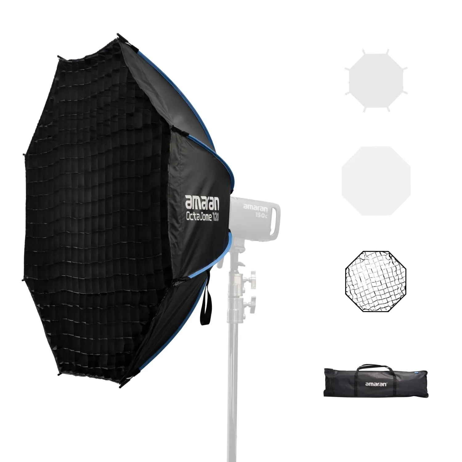 Amaran Octa Dome 120 with Grid  (4')