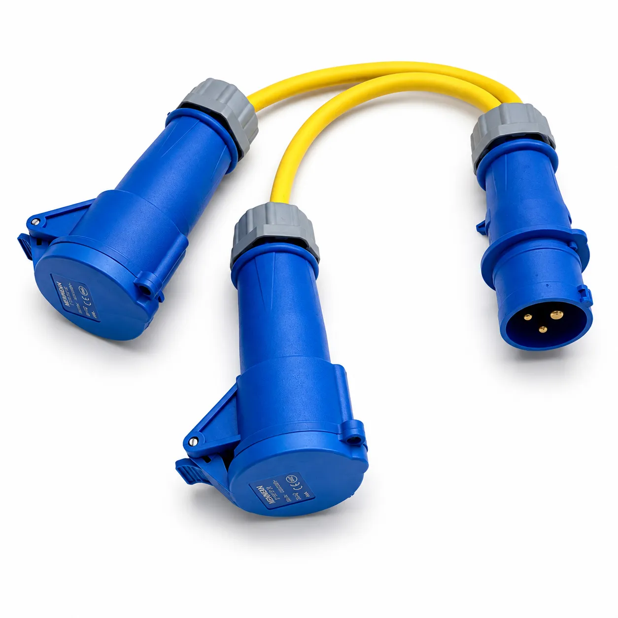 16A Y 2-way Splitter Cable