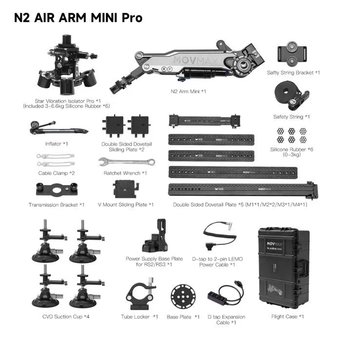 MOVMAX N2 Air Arm Mini Pro Kit