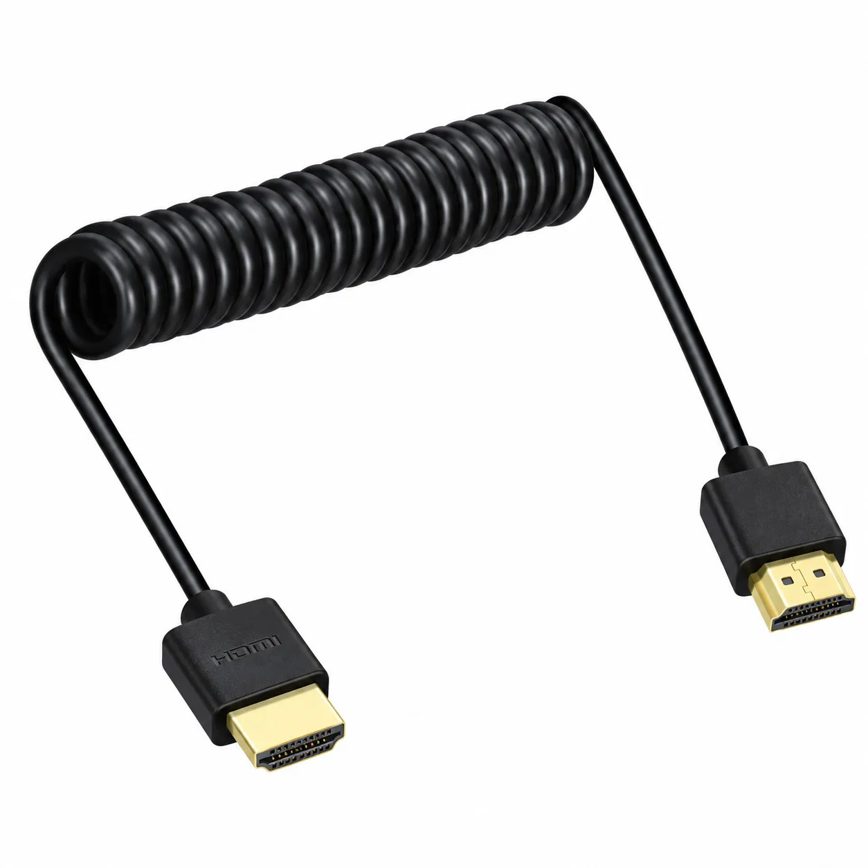1.5m 4K HDMI Coiled Cable
