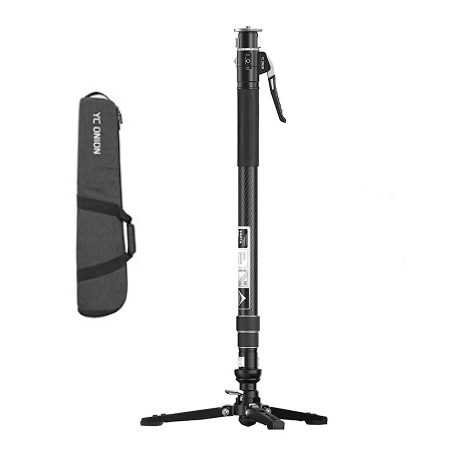 YC Onion Pineta Pro Carbon Fiber Monopod with Pedal Base