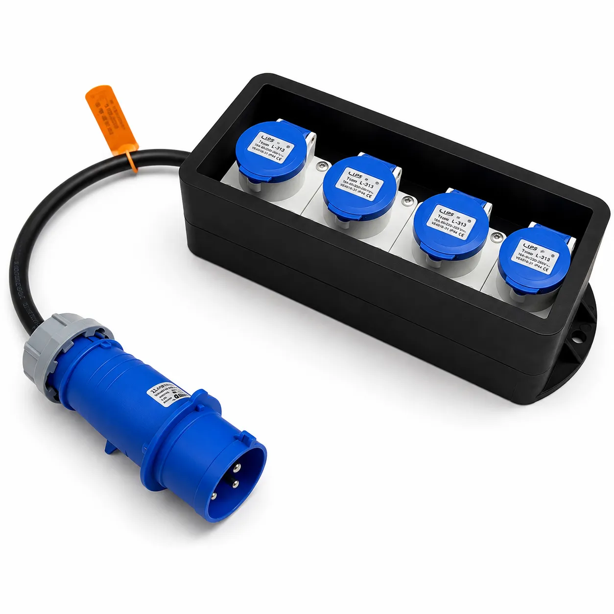 32A to 16Ax4 Power Box