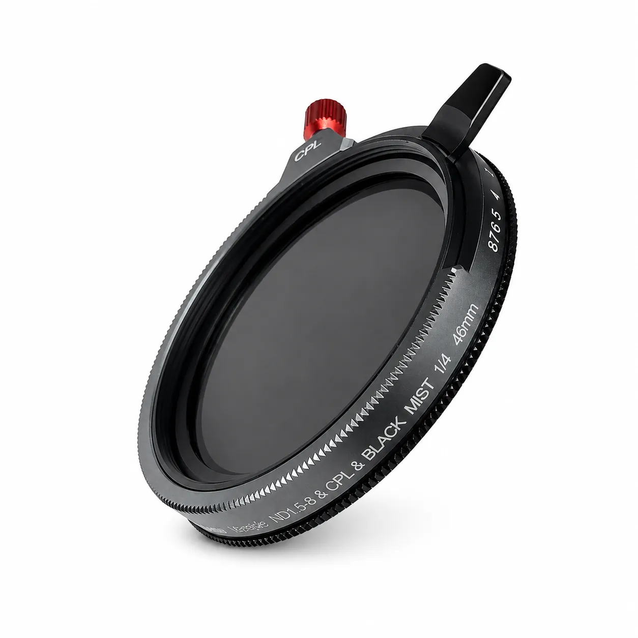 Kase 3-in-1 CPL + VND + Black Pro-Mist 1/4 Filter (46mm, 1.5 to 8-Stop)