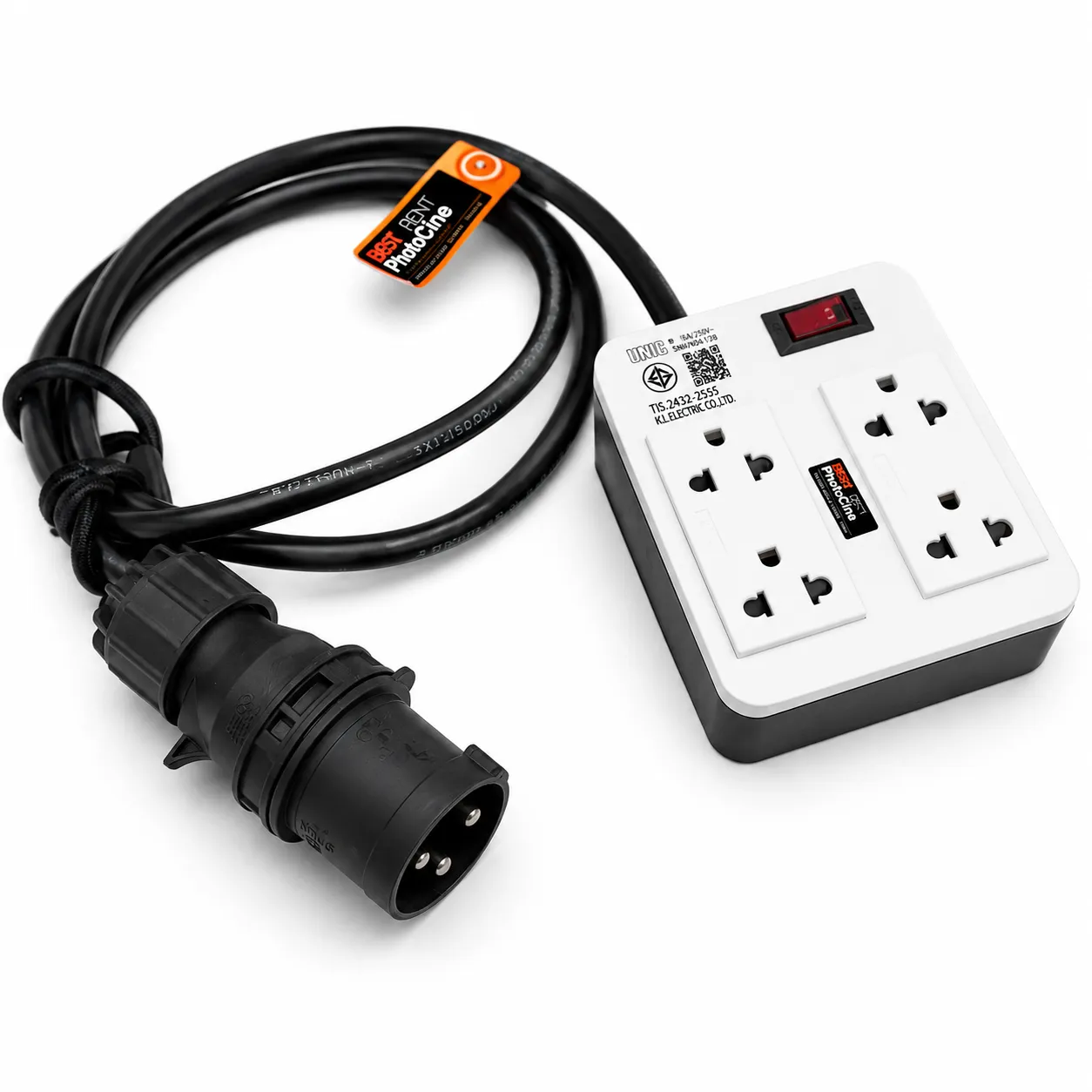 CEE 16A to Universal Power Distribution Box