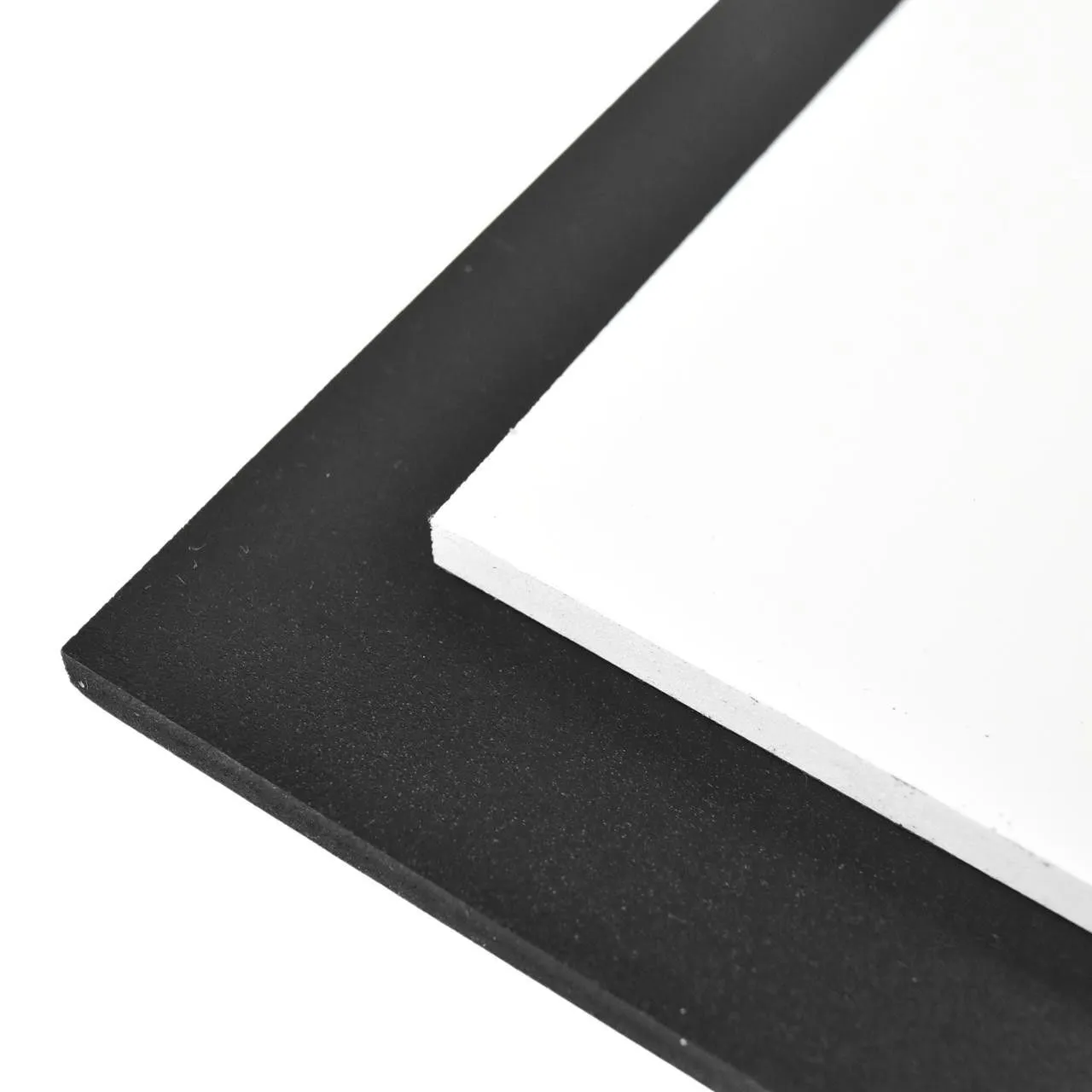  1x1m Black/White Foam Board