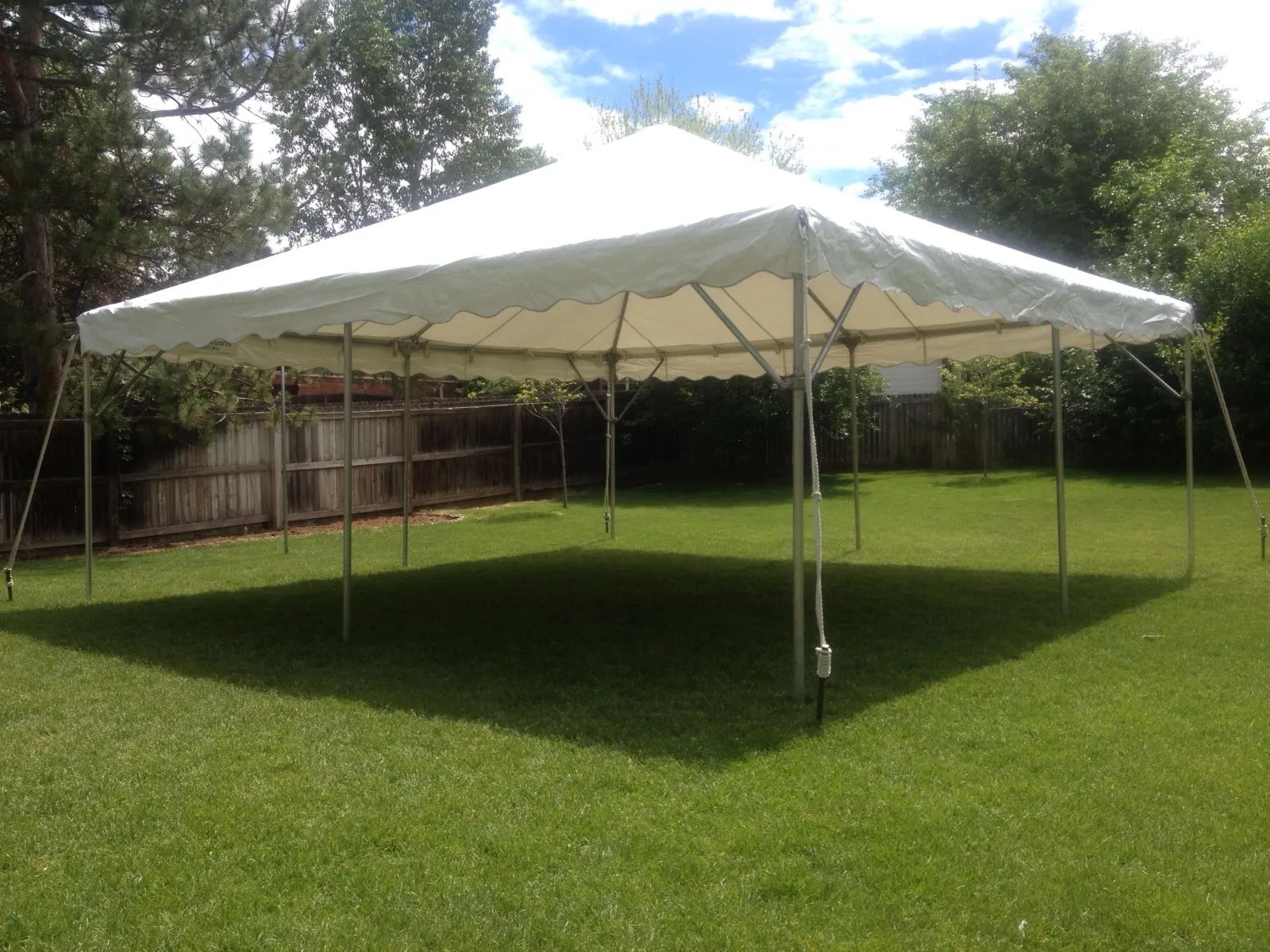 20x20 Frame Tent