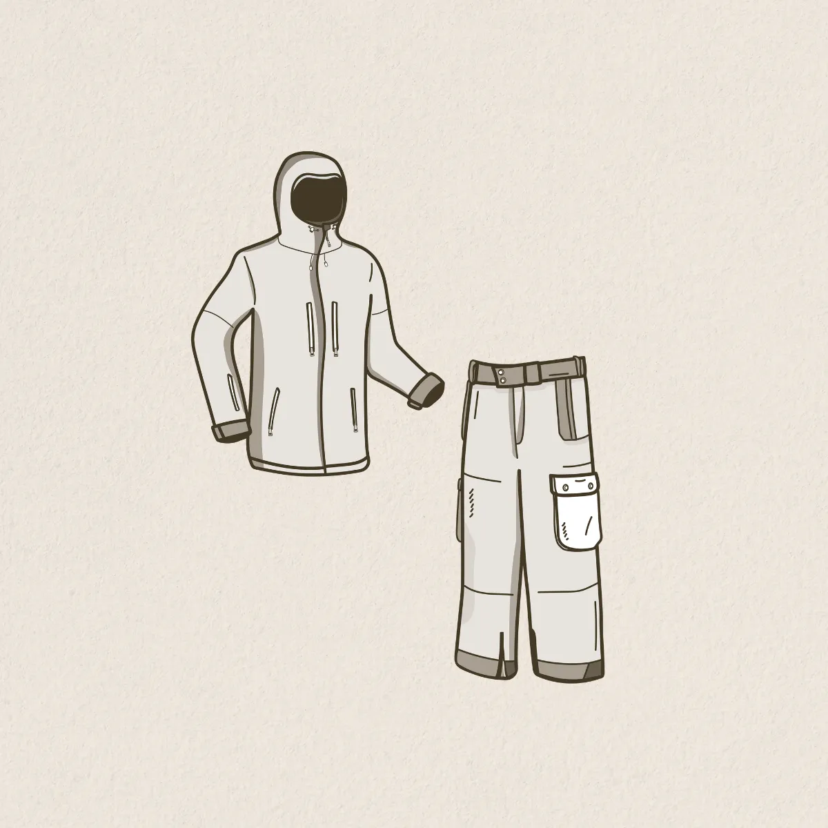 成人雪衣＋雪褲