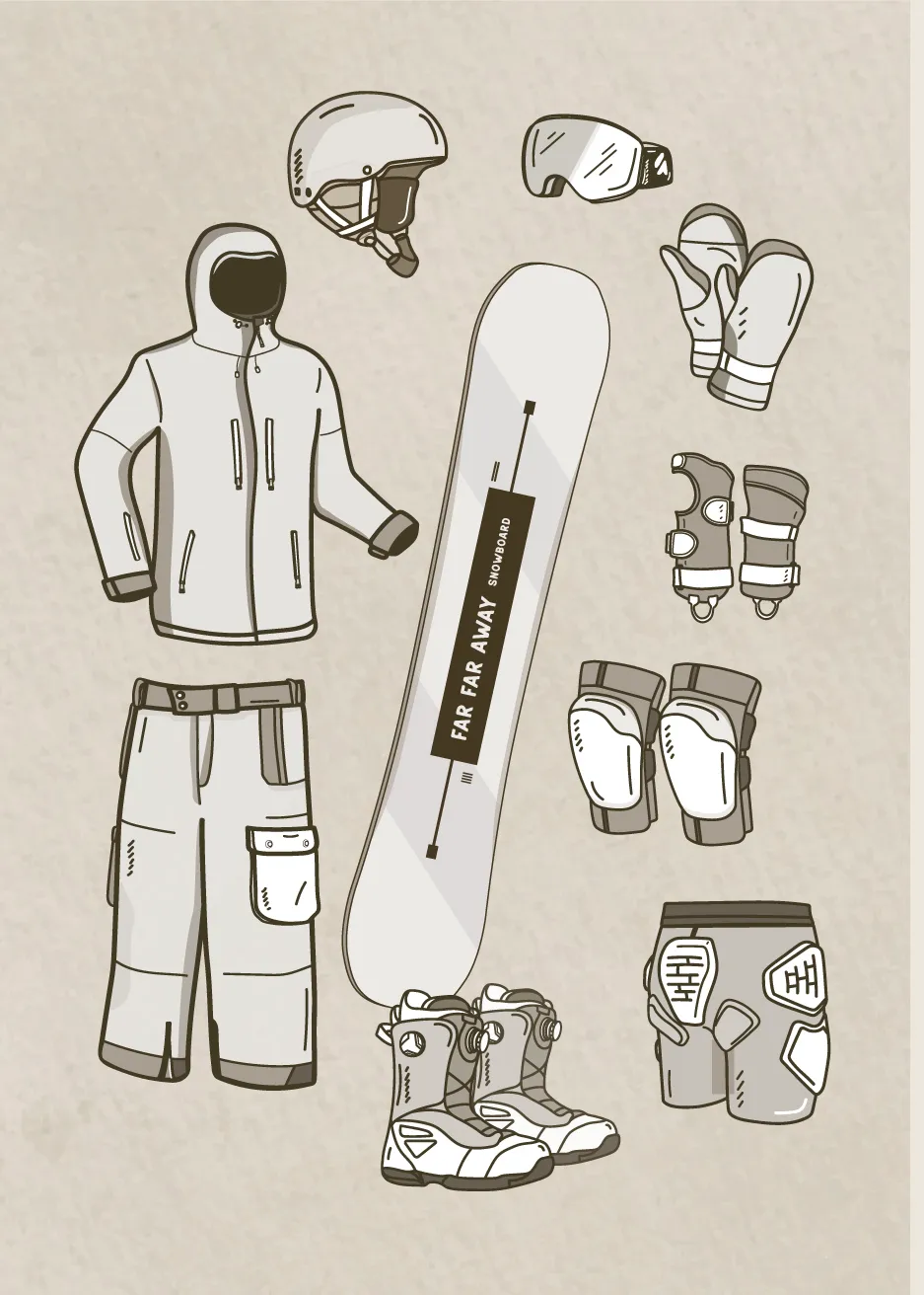 Far Far Ultimate Snowboard Set 成人單板旗艦大全套