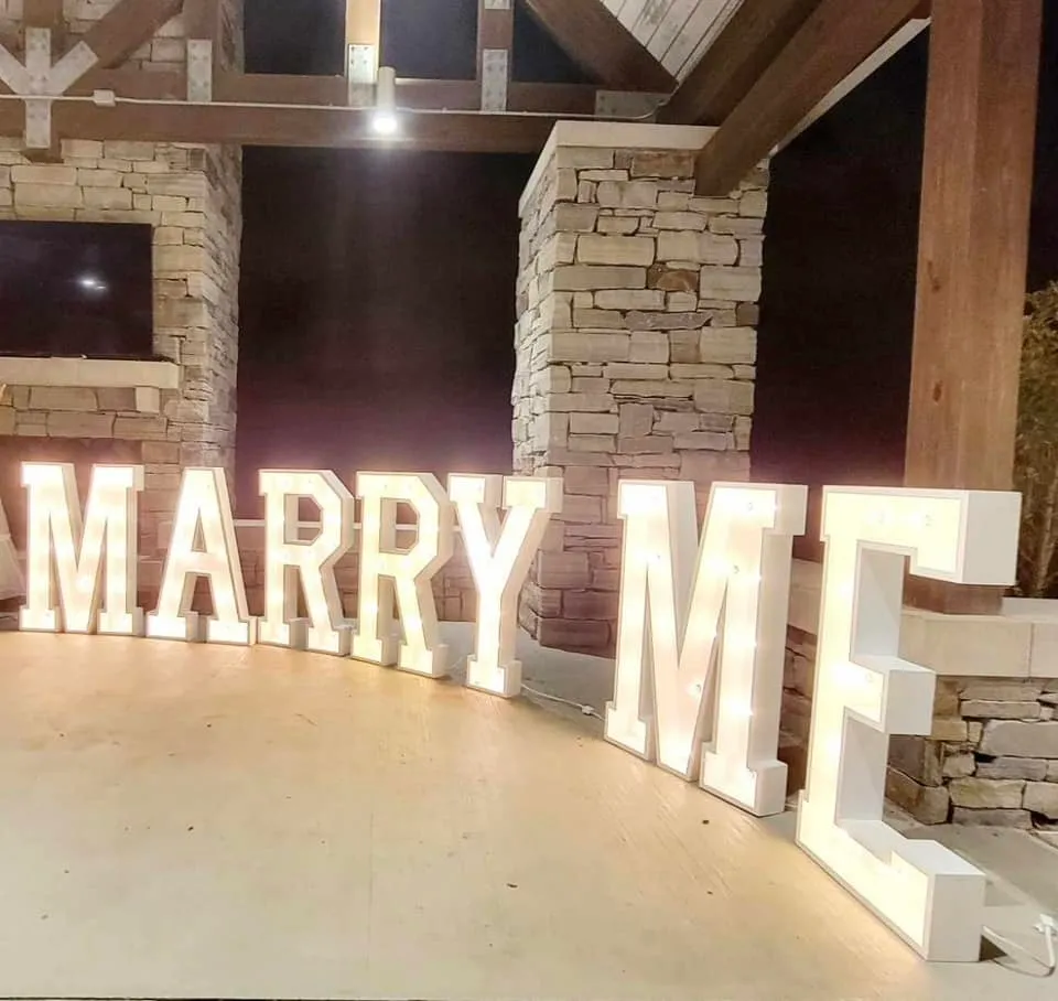 MARRY ME Marquee Bundle Set