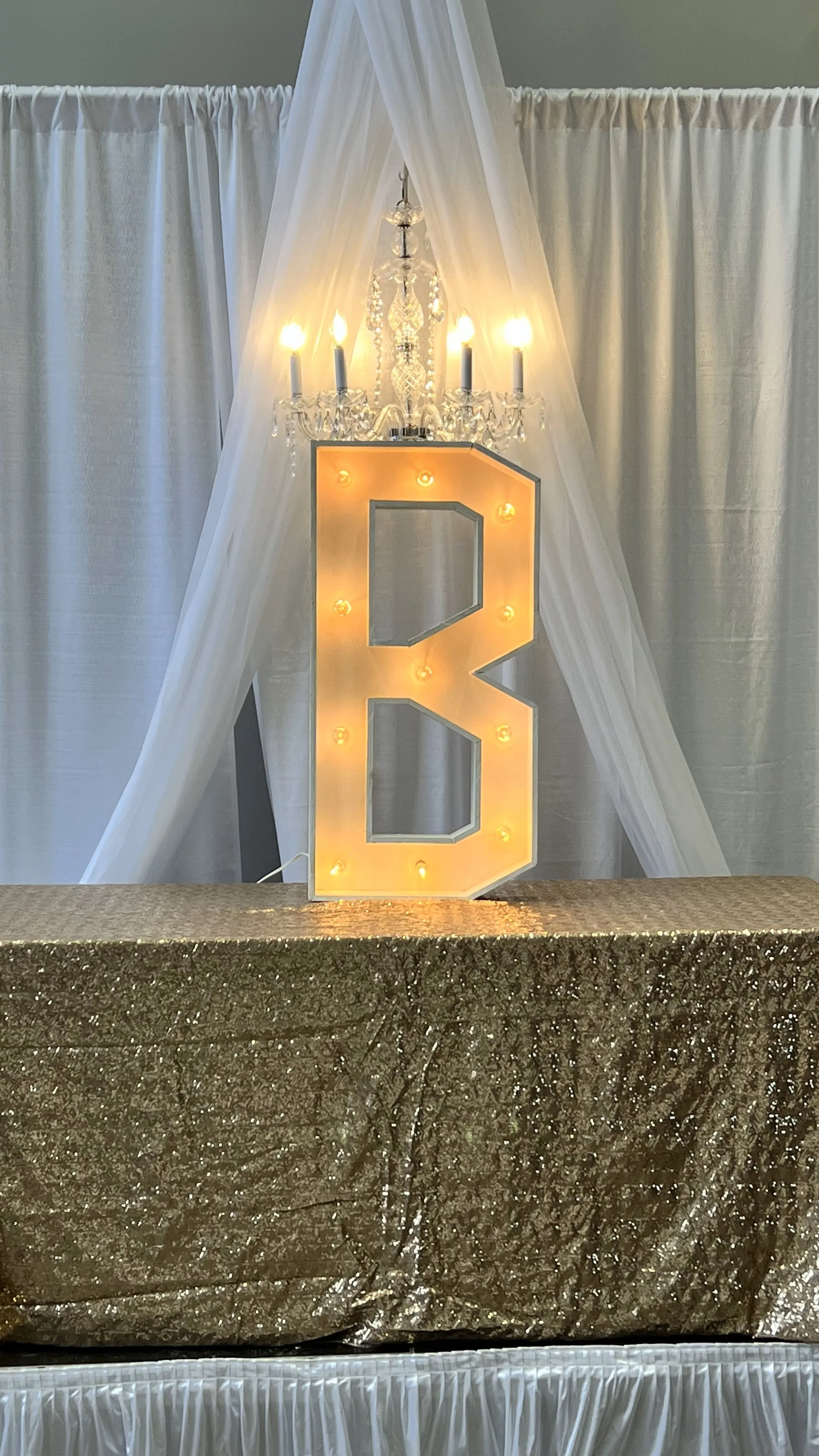36 Inch Lighted Marquee B