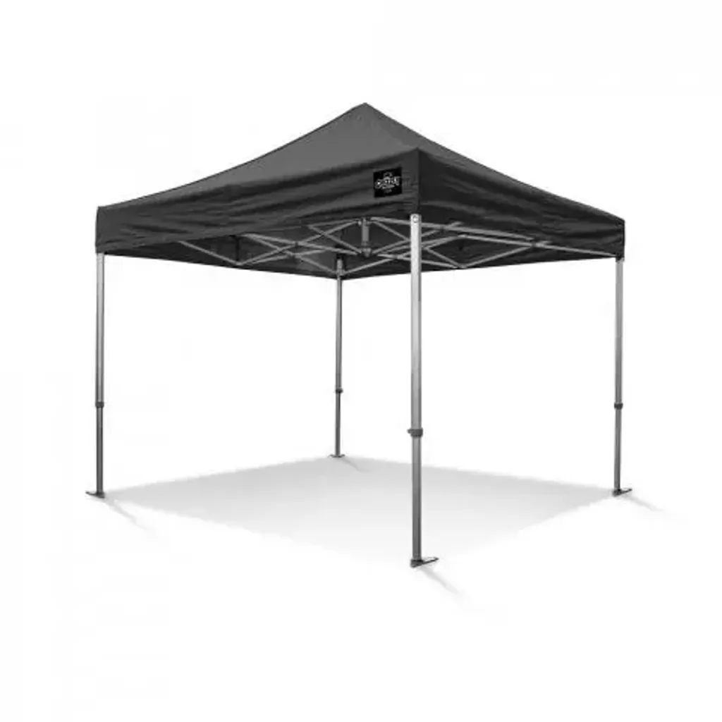 Easy-up Tent Zwart 4x4M