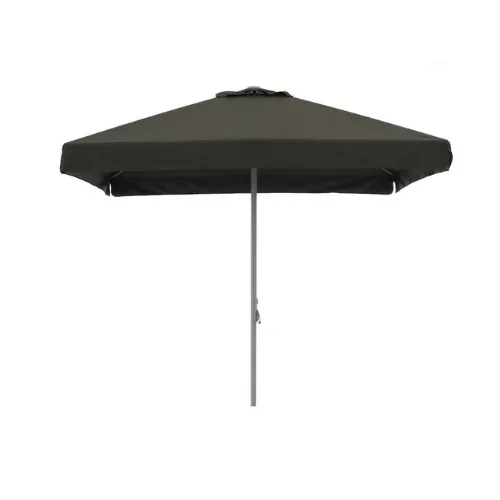 Parasol 3x3 zwart met voet