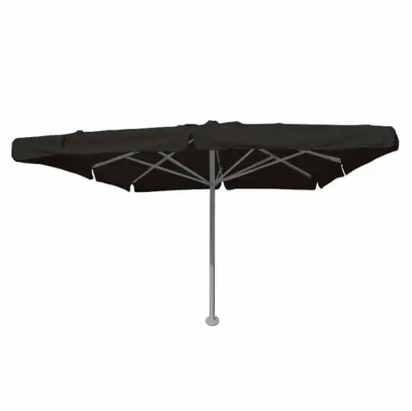 Parasol 4x4 Zwart Met Voet