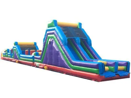 85’L Obstacle Course w/ Pool