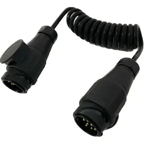 Spiral Cable 8-Pin Plug