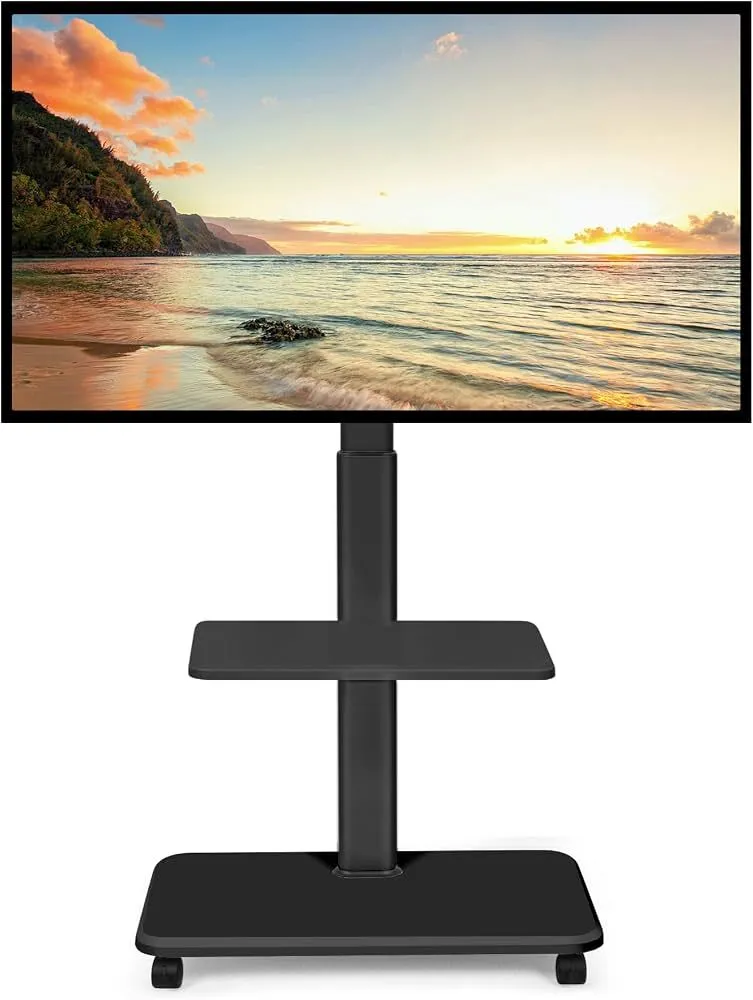 43 inch Exhibition Screen on Wheeled Stand - Inc 5m HDMI and Power