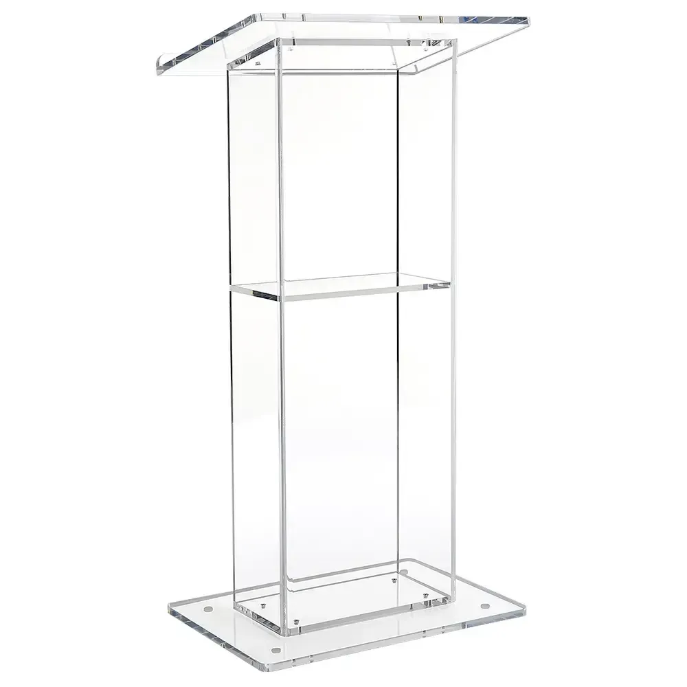 Transparent Perspex Lectern
