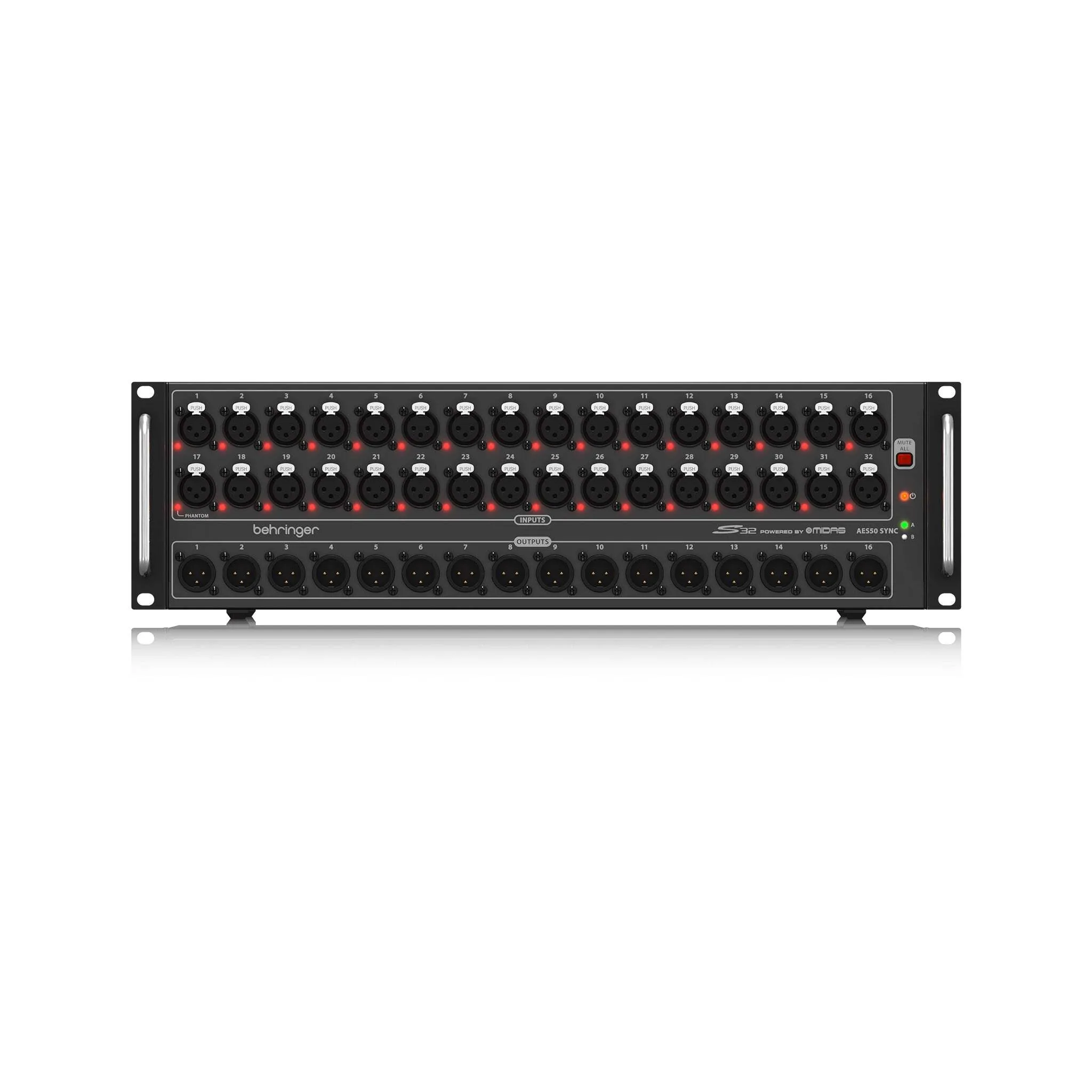 Digital Stage Box - Stage Audio Inputs