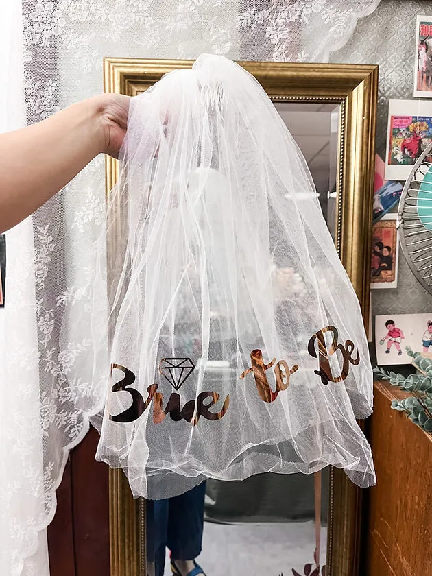 Bride to be 頭紗