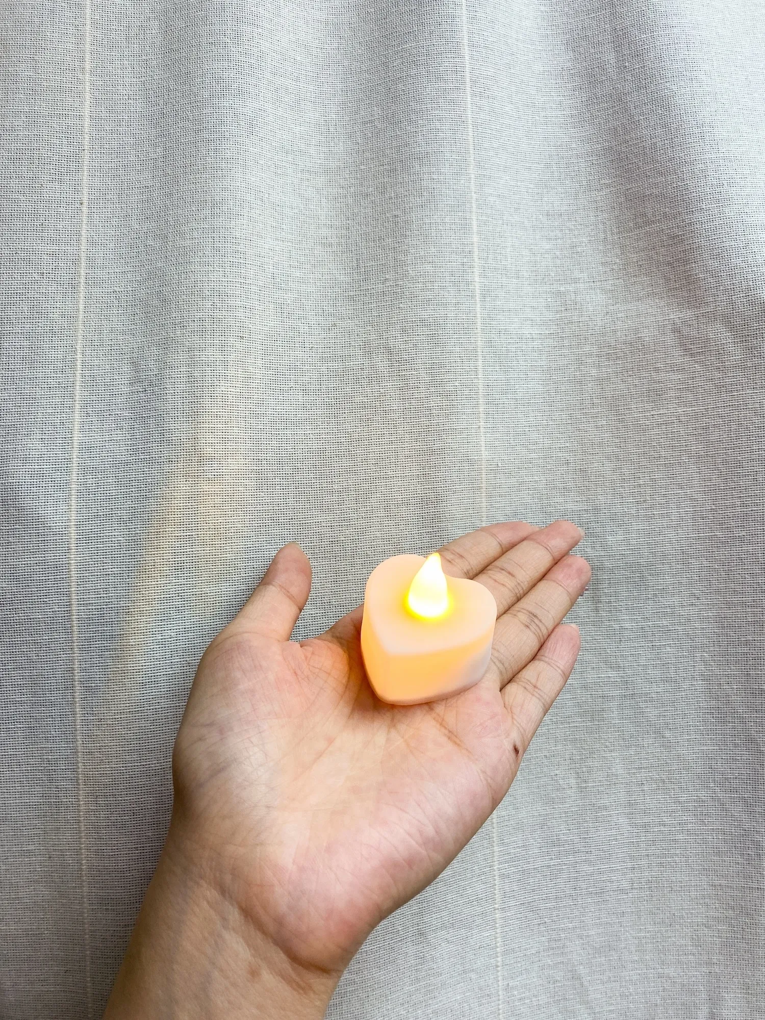 LED 心型小蠟燭 (1盒20粒)