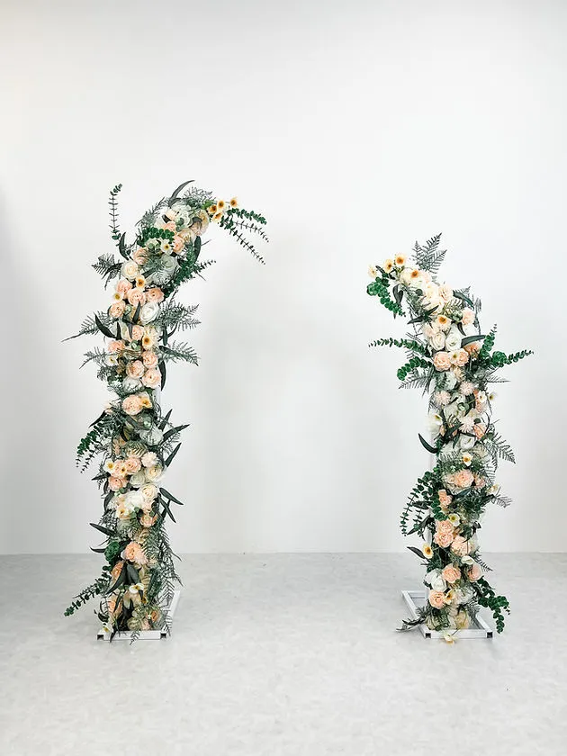 絲花拱門 - Peach