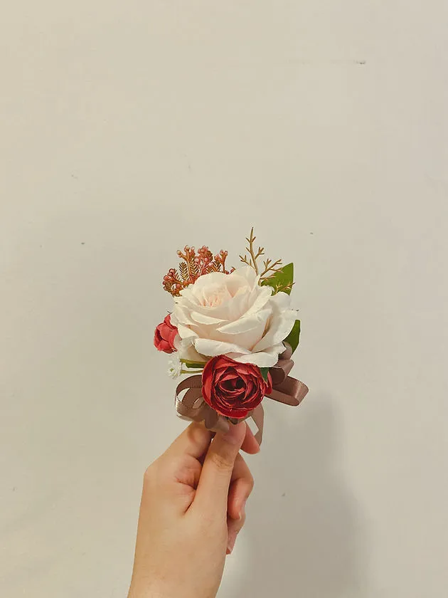 絲花襟花 123 (2)