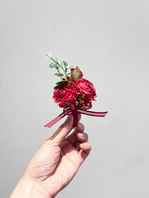 絲花襟花 100 (1)