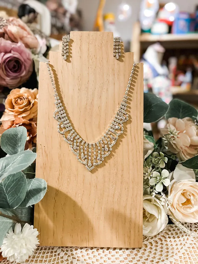 頸鍊耳環套裝 04