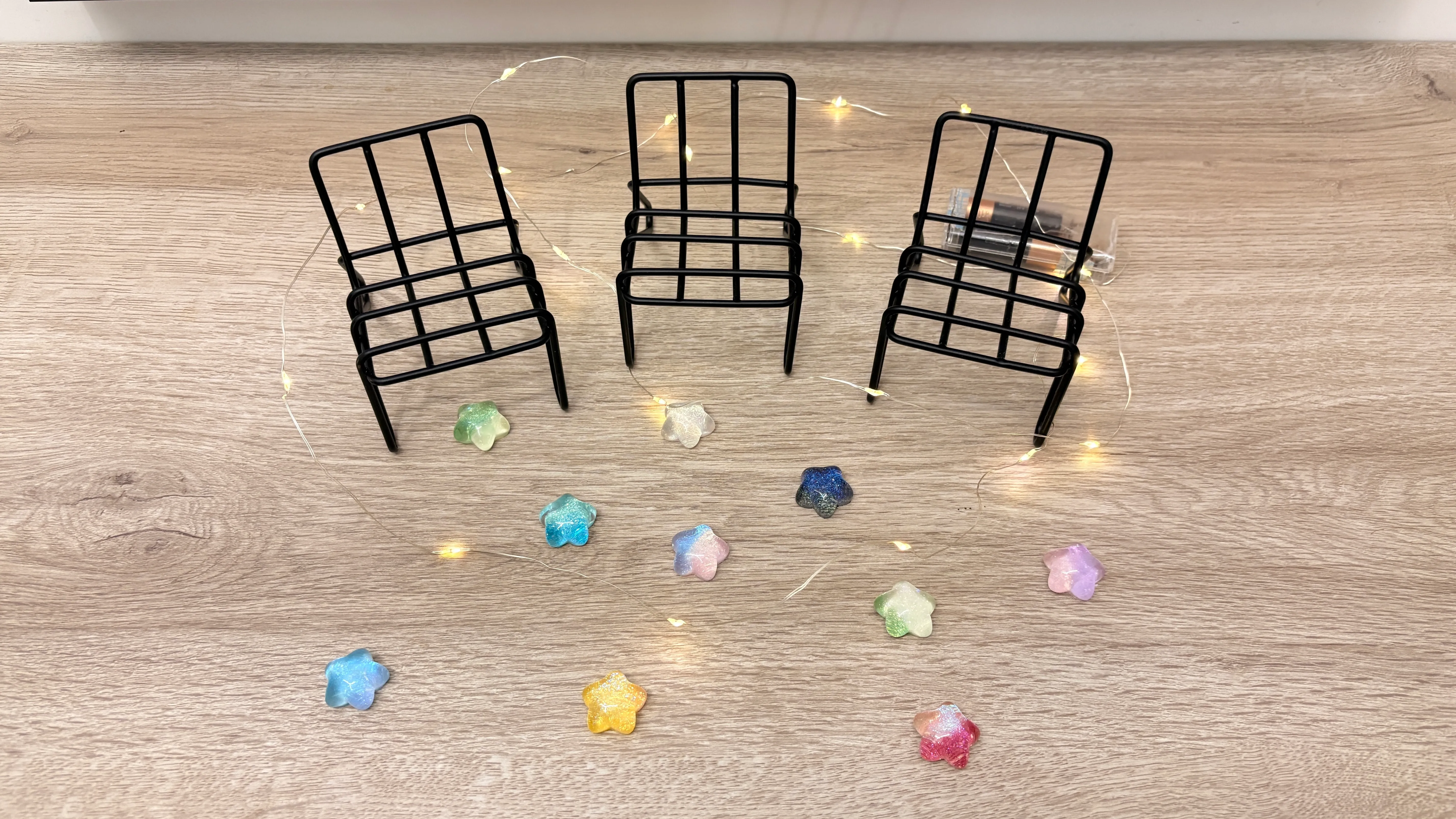 小鐵架擺設 (一組3個)