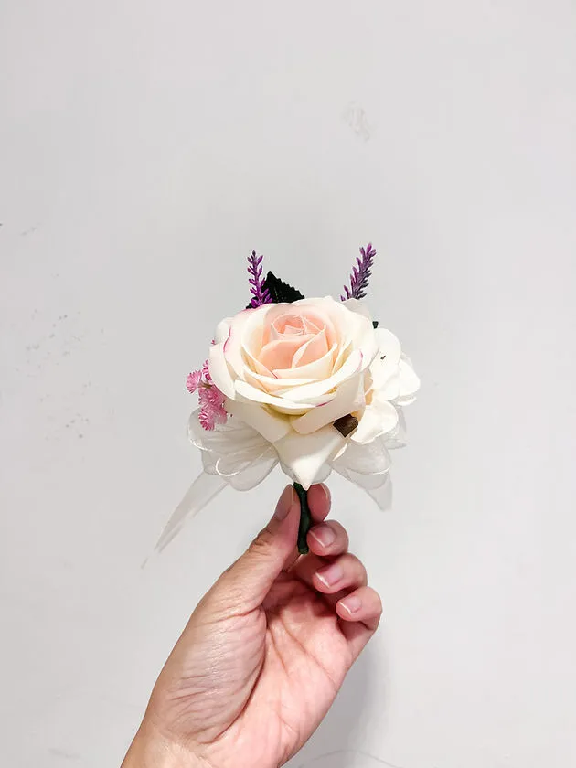 絲花襟花 103 (1)