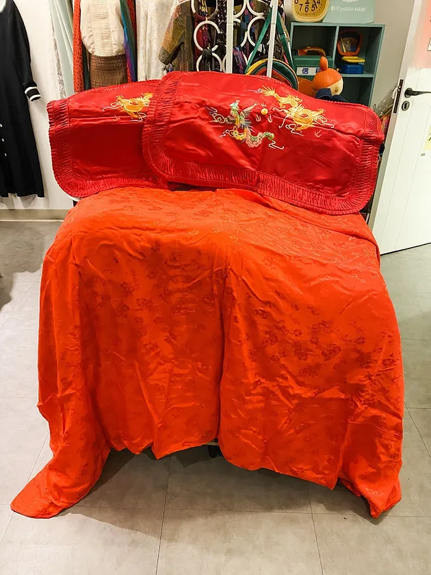 龍鳳被連枕套一對