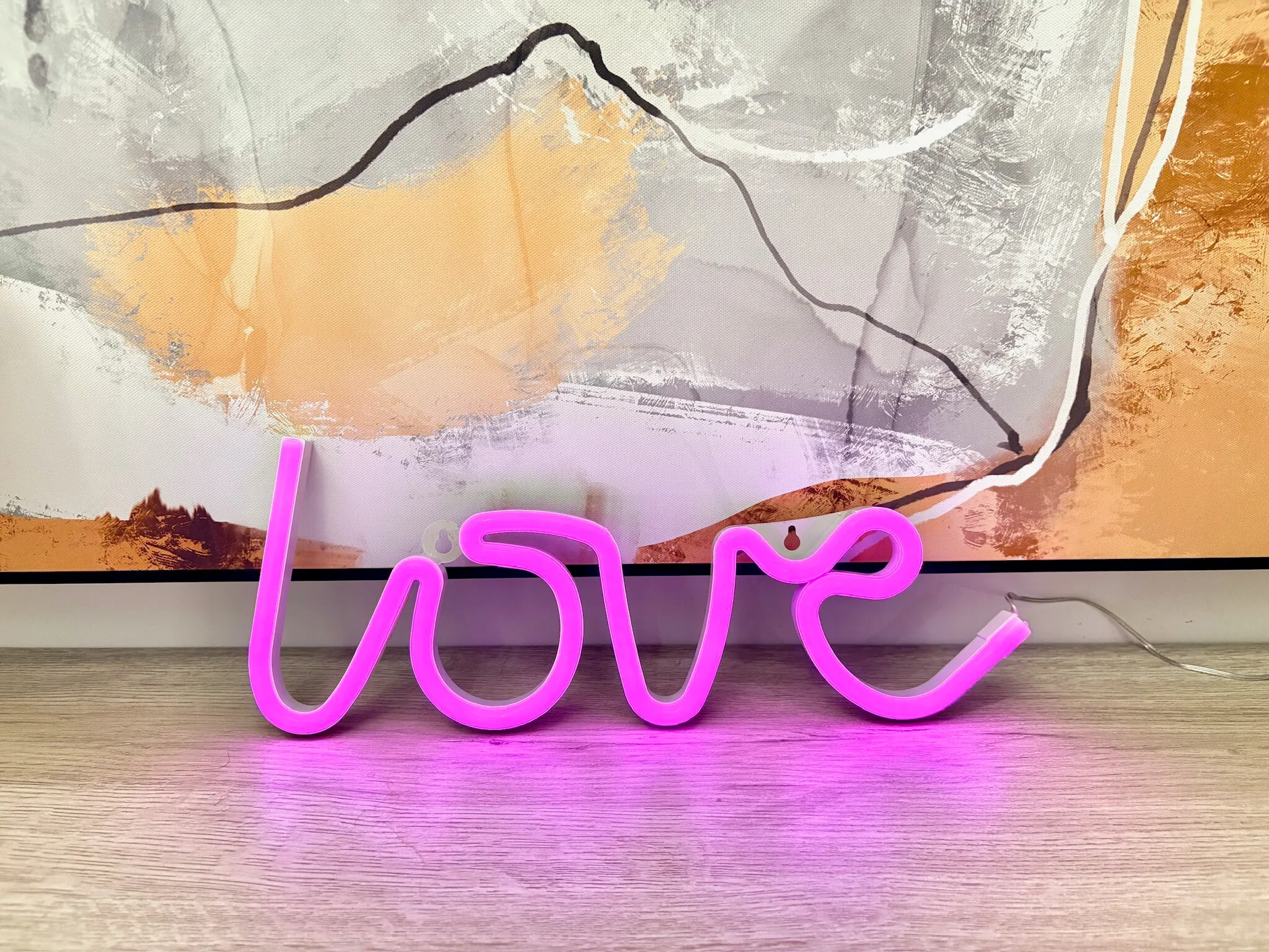 love 霓虹燈箱 (黃/ 紅燈)