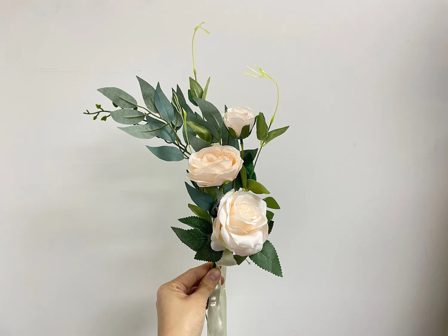 粉白玫瑰椅花 (9)