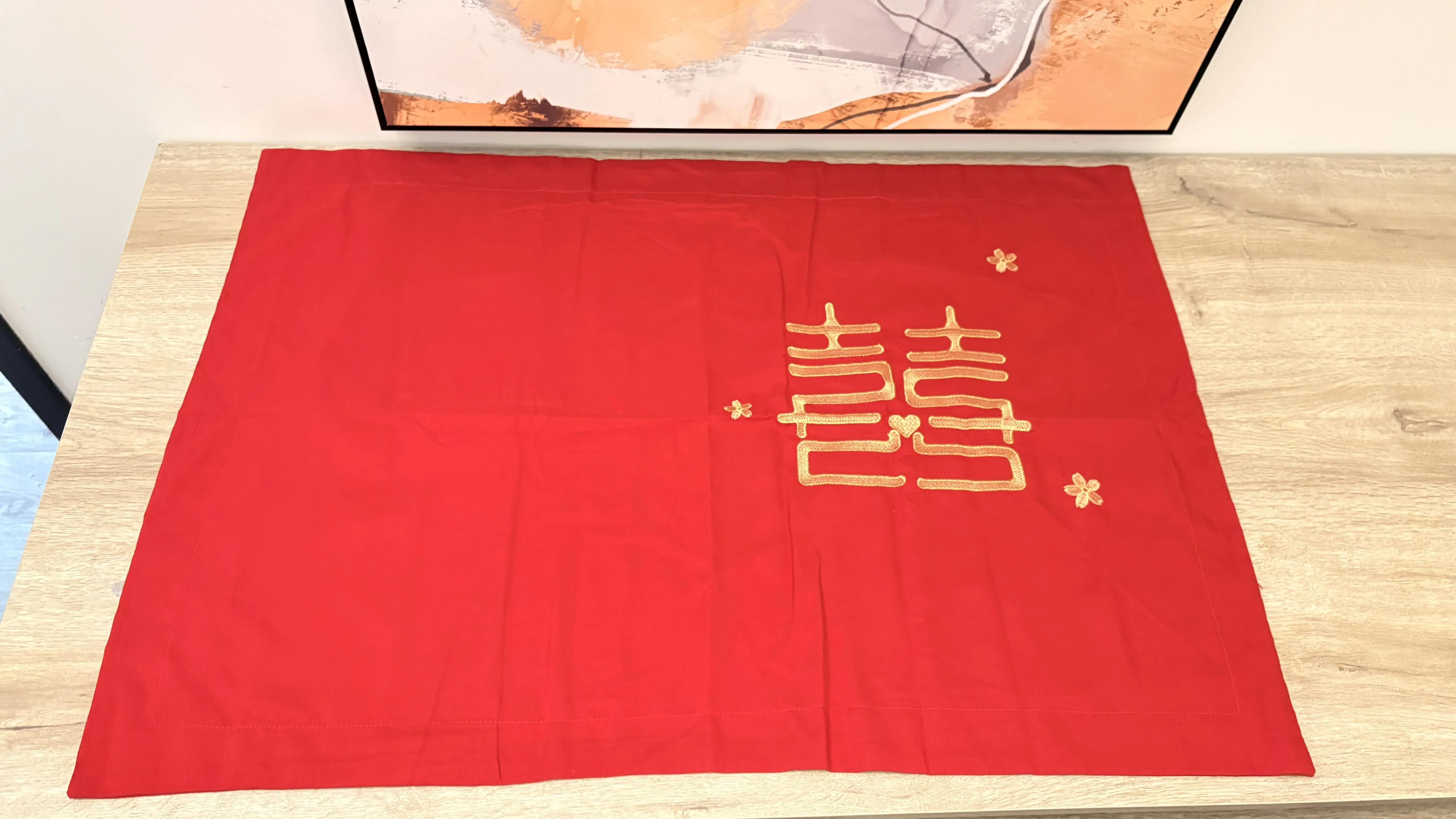 龍鳳被連枕套一對 2