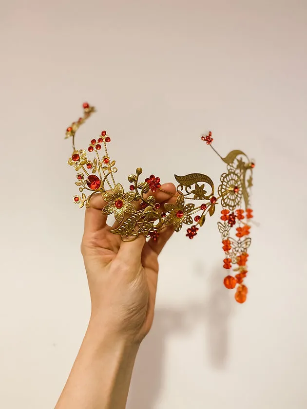 中式出門頭飾 11