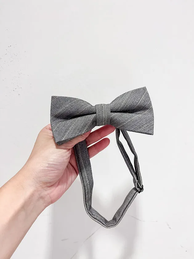 灰杏斜紋煲呔 (3)