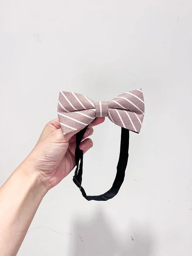 粉杏白斜紋煲呔 (6)