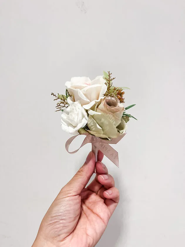 絲花襟花 104 (4)