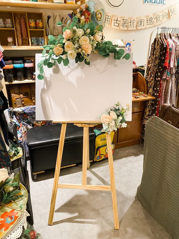 實木油畫架 Set A