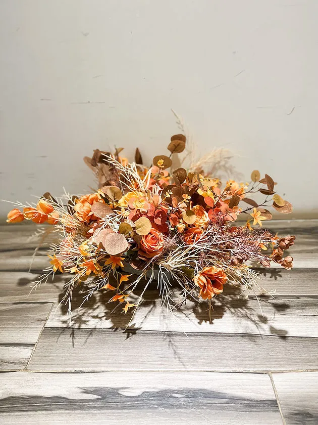 焦糖色系絲花地花 (2)