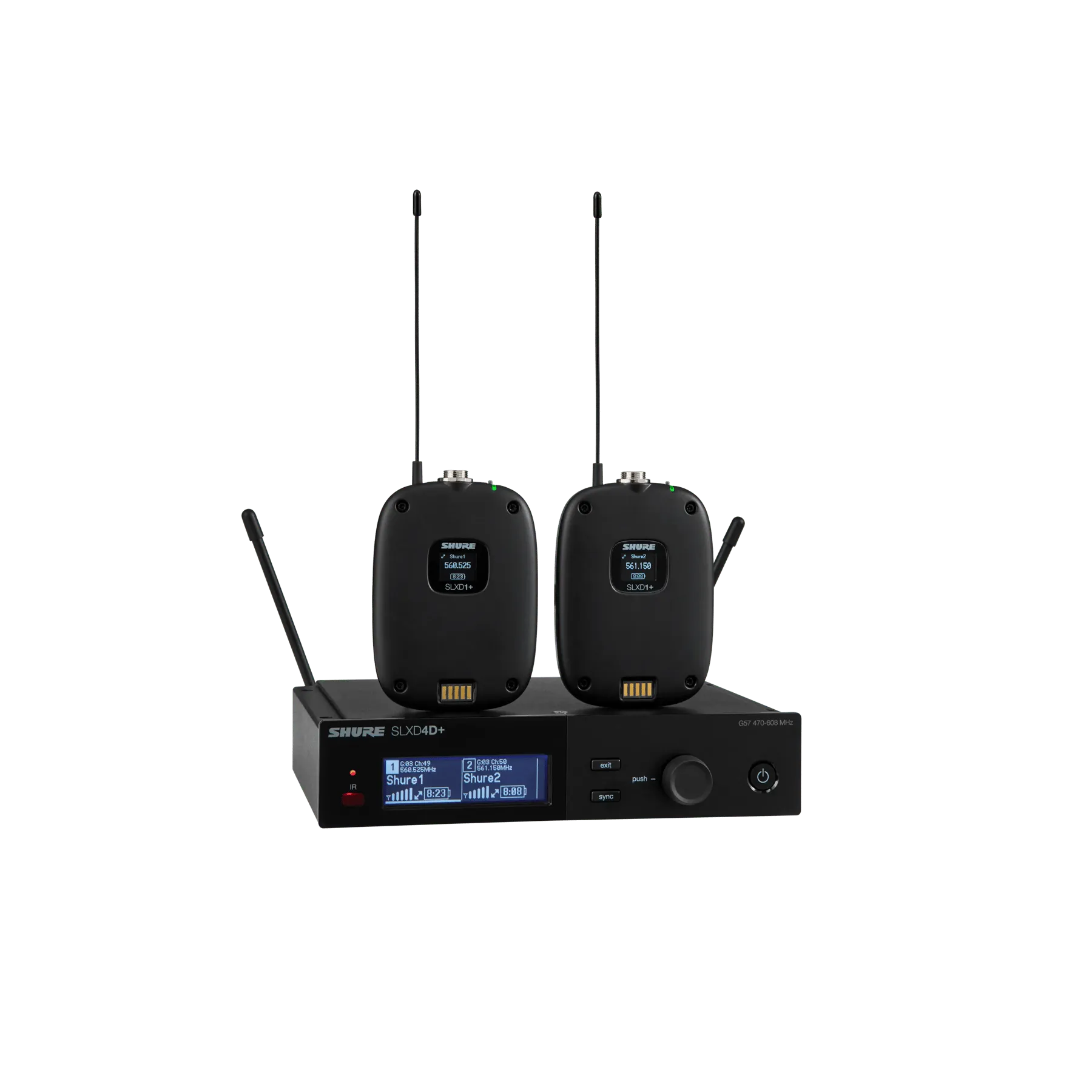 Professional Dual Wireless Bodypacks