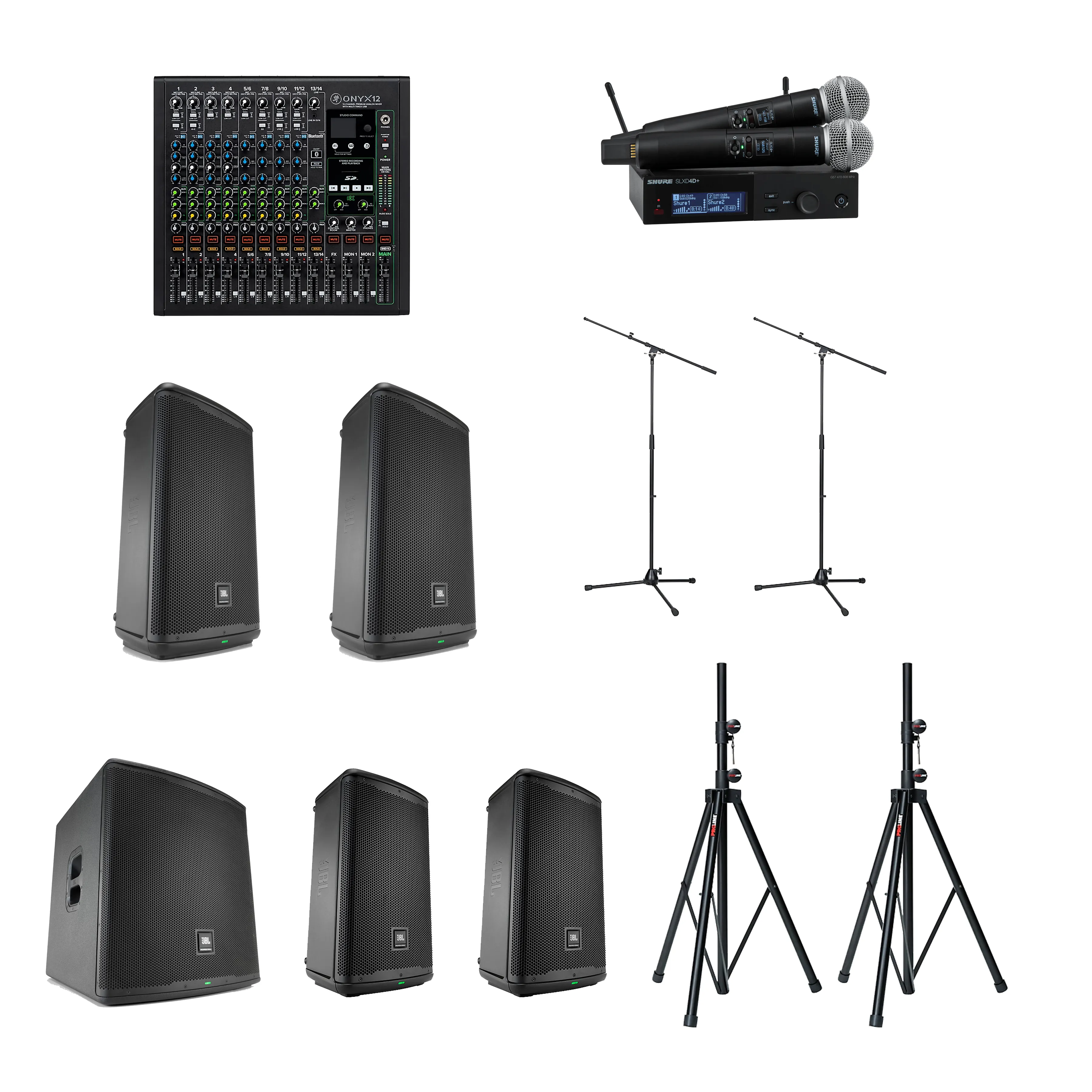 Band Package w/Handheld Mics