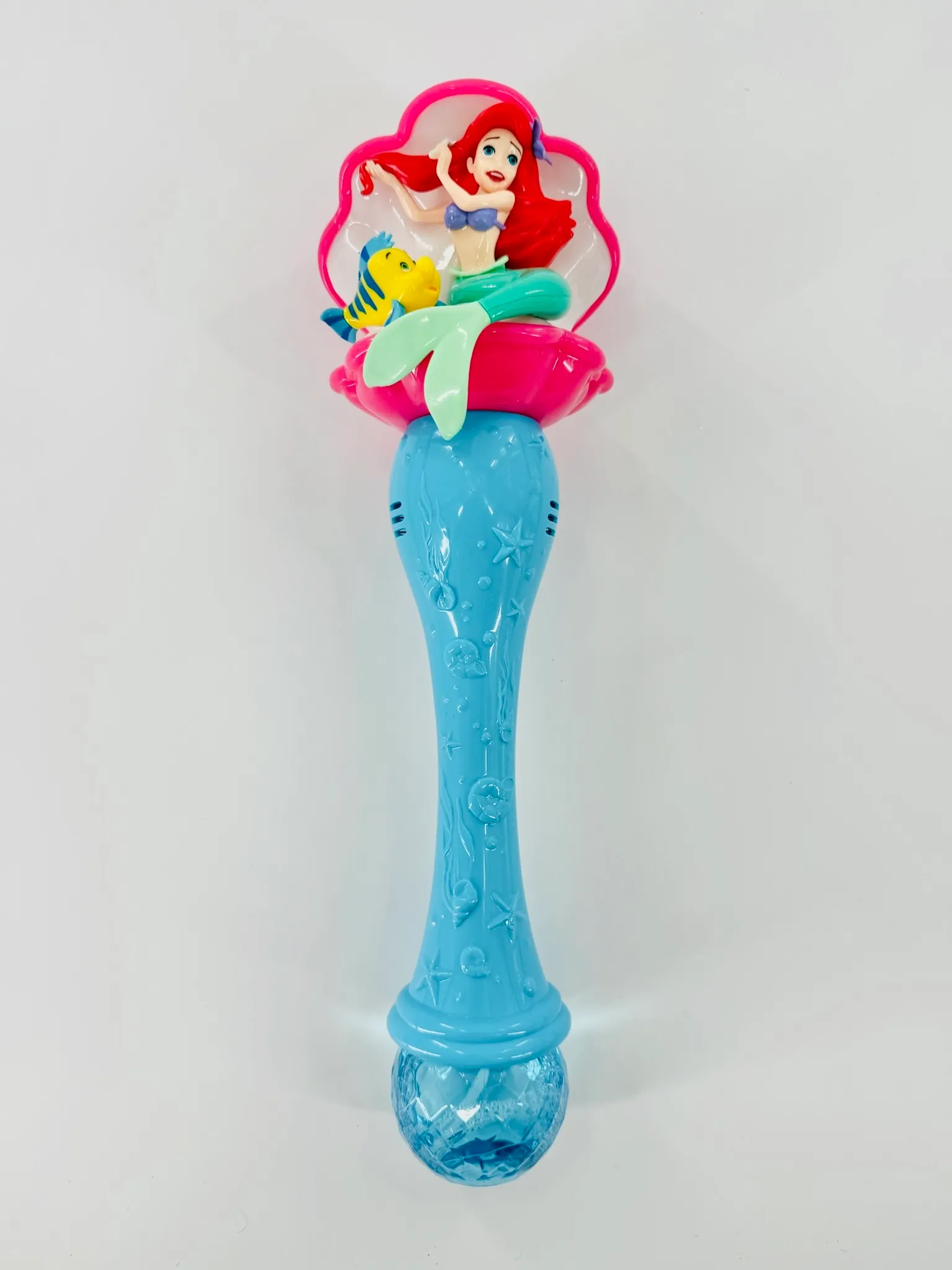 Ariel and Flounder Light and Sound Bubble Wand