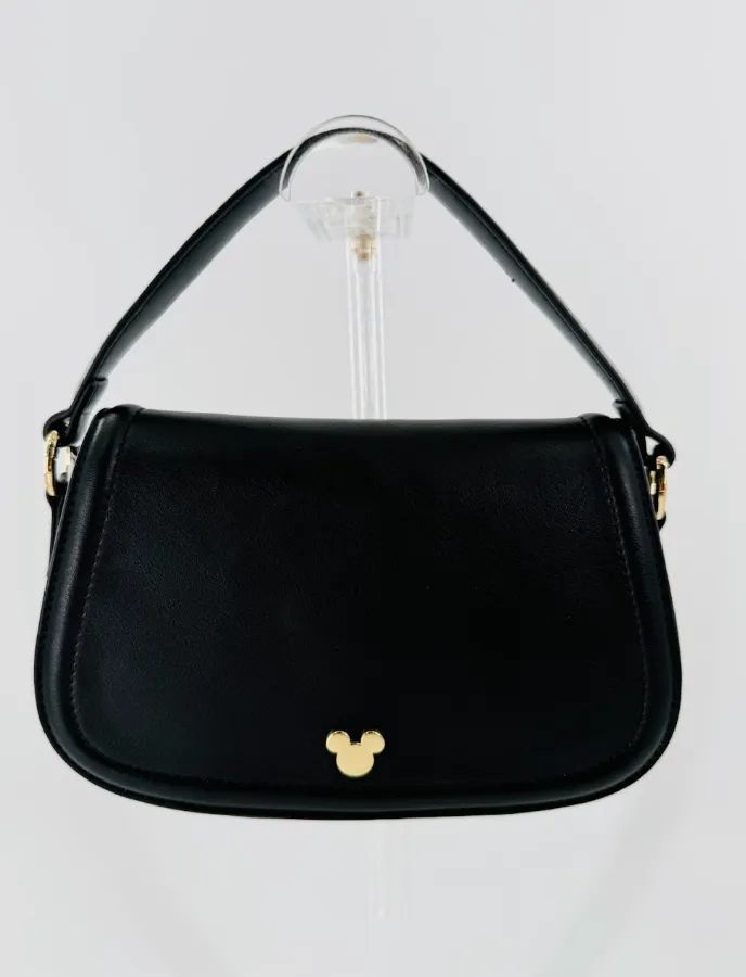 Aden + Louise Black Isabella Crossbody/Mini Clutch Bag