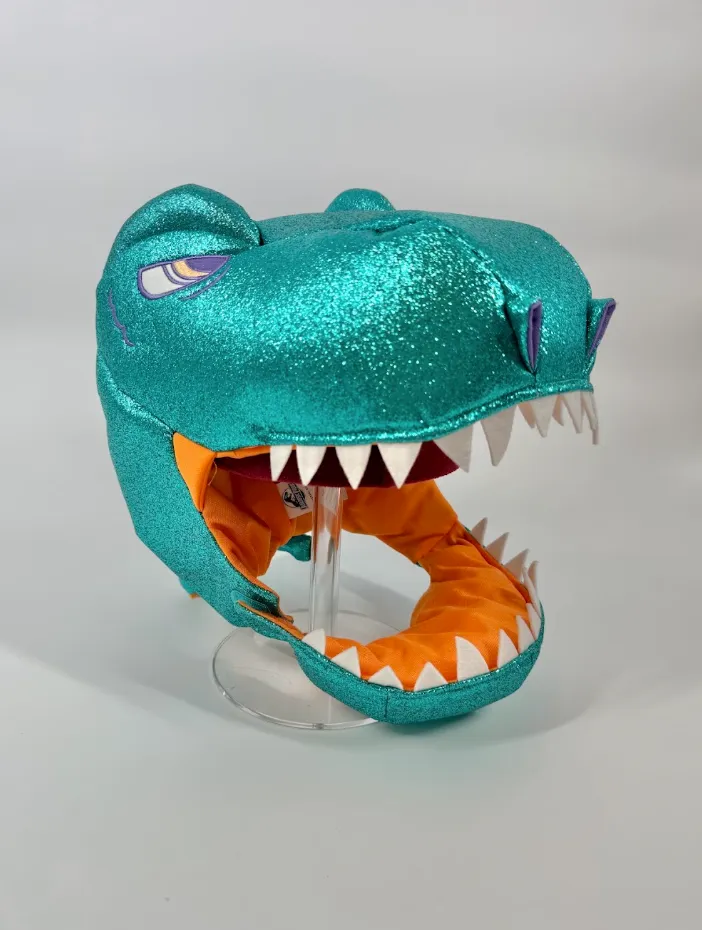 Glitter Jurassic Park T-Rex Hat