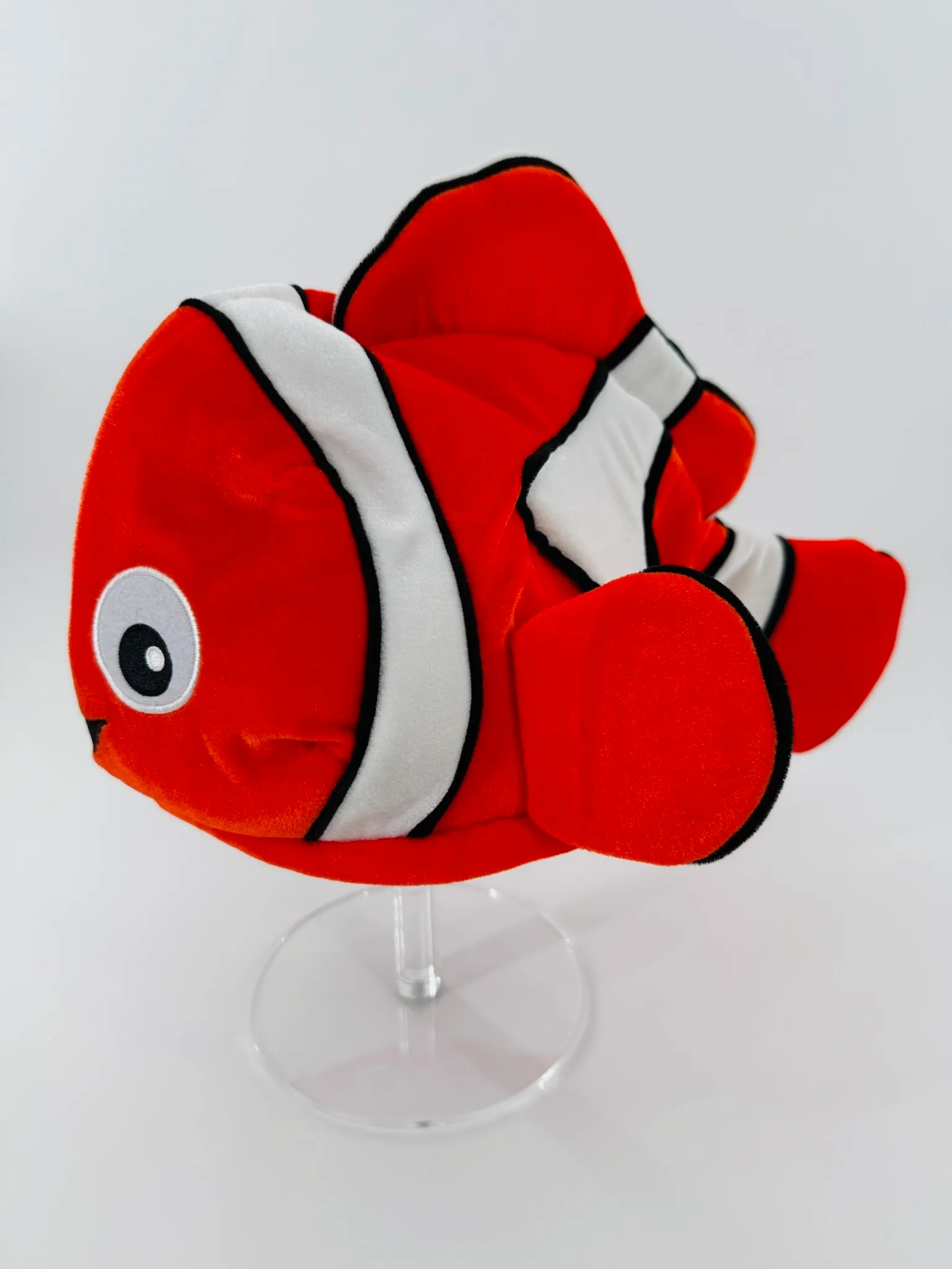 Disney Finding Nemo Soft Costume Hat - Adjustable Velour Hat 