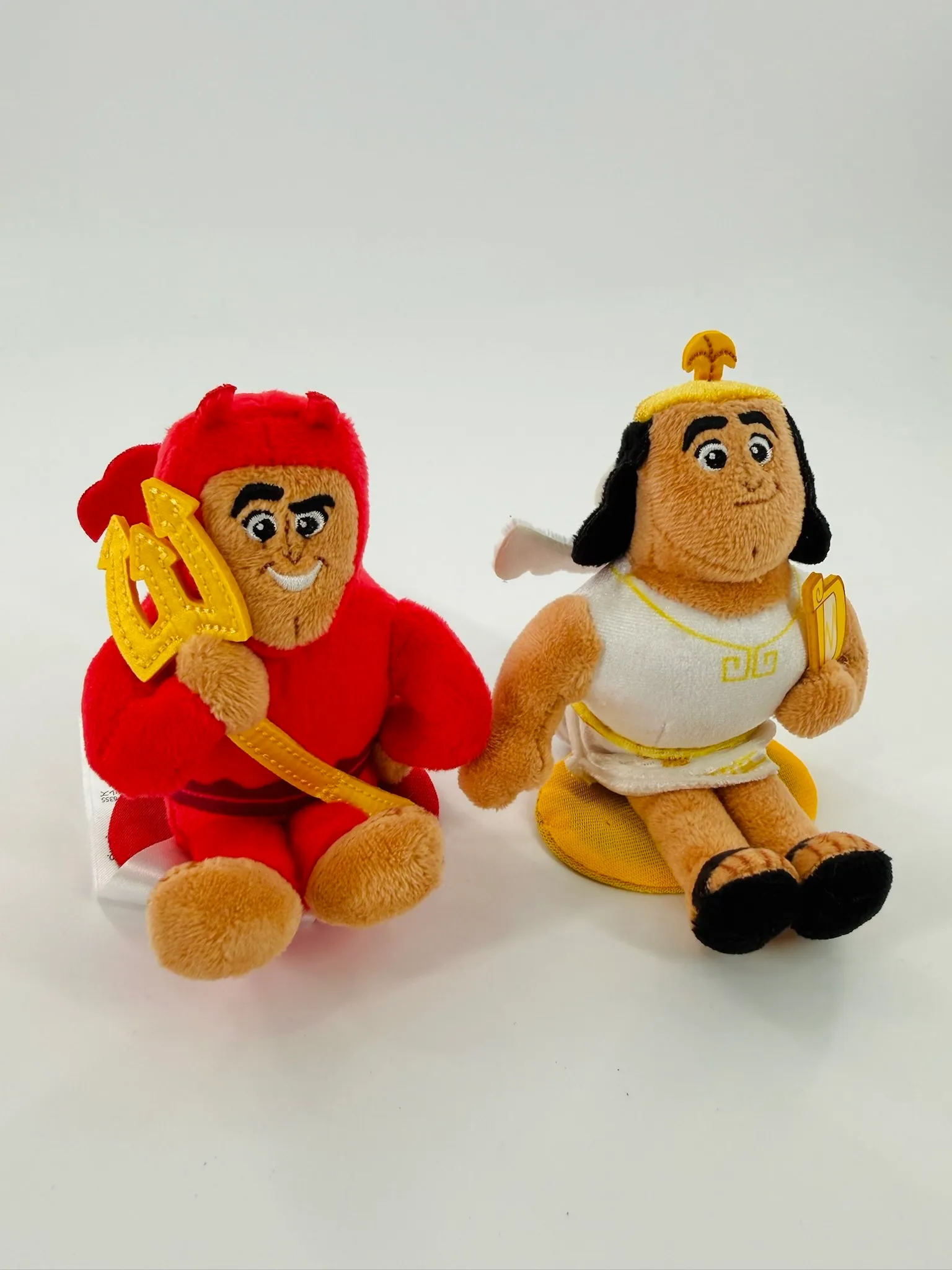 Disney Magnetic Shoulder Plush - Kronk Angel and Devil